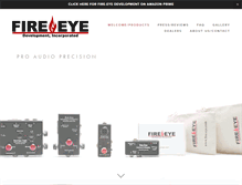 Tablet Screenshot of fire-eye.com